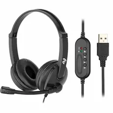 Headphone 2E PC Headset CH12, On-Ear, USB