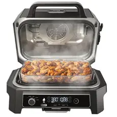 Ninja OG850EU Woodfire Pro XL Grill, 1700W, Outdoor Grill, Black/Silver, 2 image