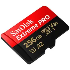 Memory card SanDisk 256GB Extreme PRO microSDXC UHS-I V30 A2 200MB/s 256GB SDSQXCD-256G-GN6MA, 2 image