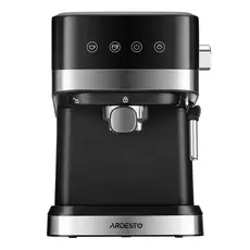 Coffee machine Ardesto YCM-E1700, 1050W, 1.5L, Coffee Machine, Black/Silver, 3 image