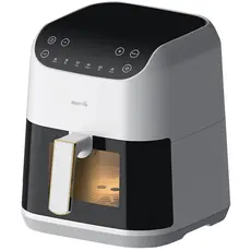 აეროგრილი Deerma DEM-KZ130W, 1300W, 5.5L, Air Fryer, White/Black