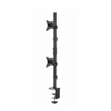 Monitor hanger Gembird MA-D2-02 Adjustable 2-display vertical desk mount 17"-32", 3 image