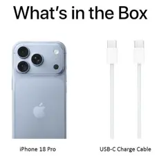 Mobile phone Apple iPhone 18 Pro Only eSIM 256GB Glacier, 4 image
