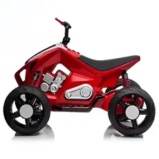 Children's electric quad bike L718RED /with rubber tires/with leather seat, 6 image