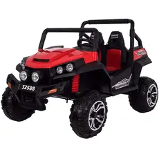 Electric car for kids S2588-R/2 seater/rubber tires/leather seat, 2 image