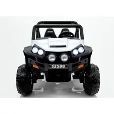 Child's electric car S2588-W with leather seat and rubber tires, 3 image