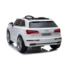 Children's electric car Audi Q5B-W/ 2-seater. With rubber tires, soft seat., 7 image