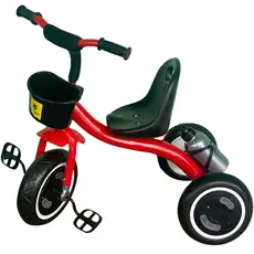 Children's three-wheeled pedal bicycle 513RED, 2 image