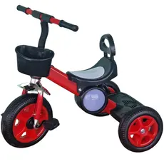 Children's three-wheel pedal bicycle 6388RED