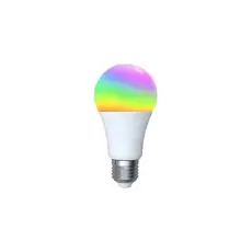 Smart Bulb Moes WB-TDA9-RCW-E27-MS, Wi-Fi, E27, 9W, RGB + 2700-6500K, Dimmable