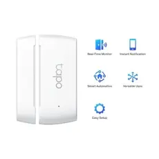 Smart Contact Sensor TP-Link Tapo T110, Door/Window, CR2032, White, 3 image