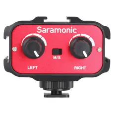 Audio Adapter Saramonic SR-AX100, 2-Channel, 3.5mm, Passive (Battery-Free)