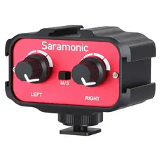 Audio Adapter Saramonic SR-AX100, 2-Channel, 3.5mm, Passive (Battery-Free), 2 image