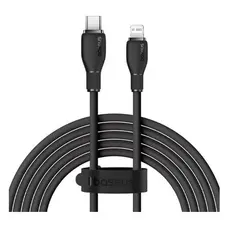 Cable Baseus P10355701111-B1 Pudding Series Fast Charging Cable Type-C to Lightning 20W 1.2m Cluster Black