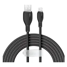 Cable Baseus Pudding Series Fast Charging Cable USB to Lightning 2.4A 1.2m P10355700111-B1 Black