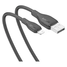 Cable Baseus Pudding Series Fast Charging Cable USB to Lightning 2.4A 1.2m P10355700111-B1 Black, 3 image