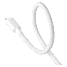 Cable Xiaomi 6A Braided USB-C to USB-C Cable 1m White, 2 image