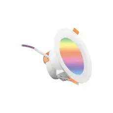 Smart Downlight Moes WB-LZD7-RCW-MS, Wi-Fi, 7W, RGB+C+W, 2700–6500K, White