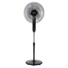 Fan Midea FS40-21MR, Pedestal, 40W, 3 Speeds, Remote Control, Timer, Black