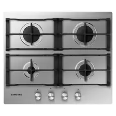 Gas Hob Samsung NA64H3010AS/WT, 60 cm, 4 Burners, 9.6 kW, Stainless Steel