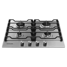 Gas Hob Samsung NA64H3010AS/WT, 60 cm, 4 Burners, 9.6 kW, Stainless Steel, 3 image