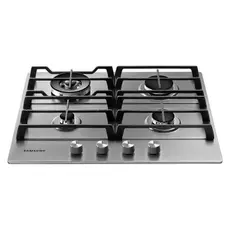 Gas Hob Samsung NA64H3040AS/WT, 60 cm, 4 Burners, Triple Crown 4.0 kW, Stainless Steel