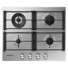 Gas Hob Samsung NA64H3040AS/WT, 60 cm, 4 Burners, Triple Crown 4.0 kW, Stainless Steel, 2 image
