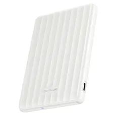 Power Bank EcoFlow RAPID Mag 5000mAh EF-RAPIDQI1-5K-W, Magnetic 7.5W, USB-C 20W, Pearl White