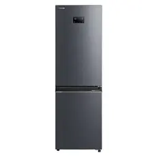 Refrigerator Toshiba GR-RB500WE-PMJ(06) Bottom Freezer, 388 L, 201x59.5x66 cm, Inverter, Metal Cooling, A++, 35 dB, Grey