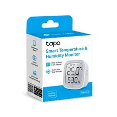 Smart Temperature & Humidity Monitor TP-Link Tapo T315, 2.7" E-ink Display, White, 2 image