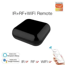 Smart Universal Remote Controller Moes UFO-R2-RF, Wi-Fi, IR + RF 433/315MHz, Black, 5 image