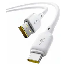 Cable Baseus Silky Fast Charging Data Cable USB-A to USB-C 3A 1m P10377703213-02 White, 3 image
