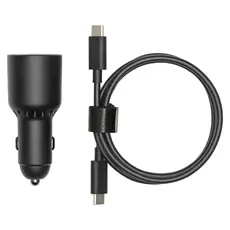 Drone Accessory DJI 65W Car Charger, USB-C + USB-A, PD/PPS, 2 image