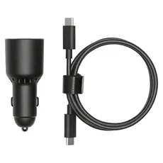 Drone Accessory DJI 65W Car Charger, USB-C + USB-A, PD/PPS, 3 image