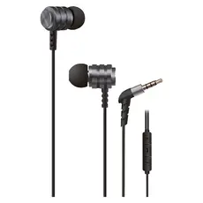 Earphones 2E 2E-IEX1GY X1 Extra Bass, Wired, with Mic, Grey