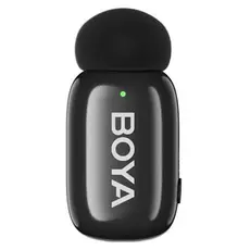 Microphone BOYA mini 2-02 Ultracompact 2.4GHz Wireless Microphone System Combo, 2 TX + USB-C RX + Charging Case, Black, 3 image