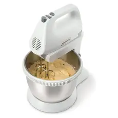 Mixer KENWOOD HMP34.A0WH Chefette Lite, 450W, 5 Speeds + Turbo, 3L Rotating Bowl, White, 2 image