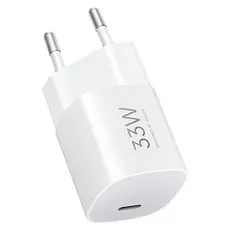 Mobile Charger Xiaomi 33W Nano Power Adapter, 33W, Type-C, GaN, White, 2 image