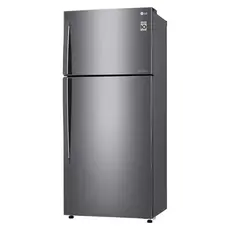Refrigerator LG GN-C752HQCM.ADSQMER Top Freezer, 509 L, Smart Inverter, LinearCooling, DoorCooling+, Dark Graphite Steel, 2 image