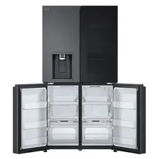 Refrigerator LG GR-X24FFCAB.AEVQMER Side-by-Side, 427 L, No Frost, Inverter, Dispenser, InstaView, Door-in-Door, Dark Grey, 5 image