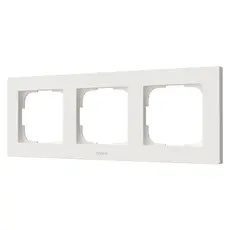 Switch Frame Aqara Switch Frame H2 EU 3 Gang, 3-Gang, White