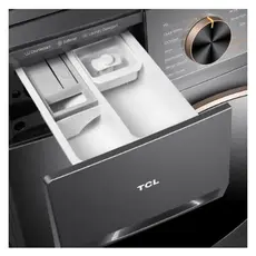 Washing machine with dryer TCL C2110WDG, 10/6 kg, 1200 RPM, Direct Drive, steam washing, dark gray, 7 image