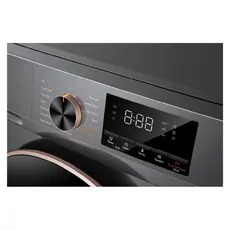Washing machine with dryer TCL C2110WDG, 10/6 kg, 1200 RPM, Direct Drive, steam washing, dark gray, 8 image
