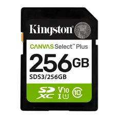 Kingston 256GB Canvas Select Plus SD memory card