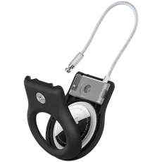AirTag Holder BELKIN Secure Holder with Wire Cable MSC009btBK, Black, 3 image