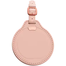 Bluetooth Tracker Satechi ST-LFALTR Vegan-Leather FindAll Luggage Tag, Apple Find My, Bluetooth 5.4, Desert Rose, 2 image