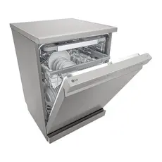 Dishwasher LG DFC435FP QuadWash Steam, 14 Place Settings, Inverter Direct Drive, ThinQ, Platinum Silver, 4 image