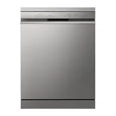 Dishwasher LG DFC435FP QuadWash Steam, 14 Place Settings, Inverter Direct Drive, ThinQ, Platinum Silver