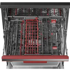 Dishwasher Toshiba DW-16F1(BS)-CIS ORIGIN CLEAN, 16 Place Settings, 60 cm, Inverter, Steam, Black, 5 image