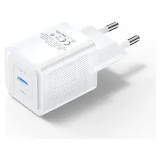 Charger Vention FEPW0-EU 1-Port USB-C GaN Charger 20W EU-Plug White, 2 image